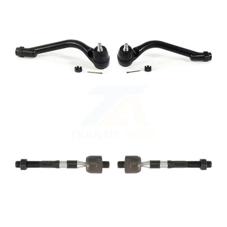 Front Outer & Inner Steering Tie Rod End Kit For 2013-2018 Hyundai Santa Fe XL KTR-105459