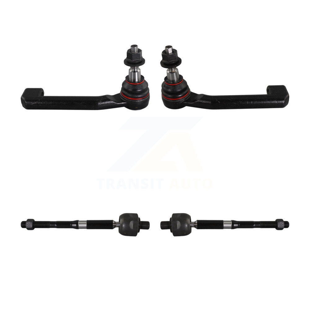 Front Outer & Inner Steering Tie Rod End Kit For Ford Explorer Police Interceptor Utility KTR-105467
