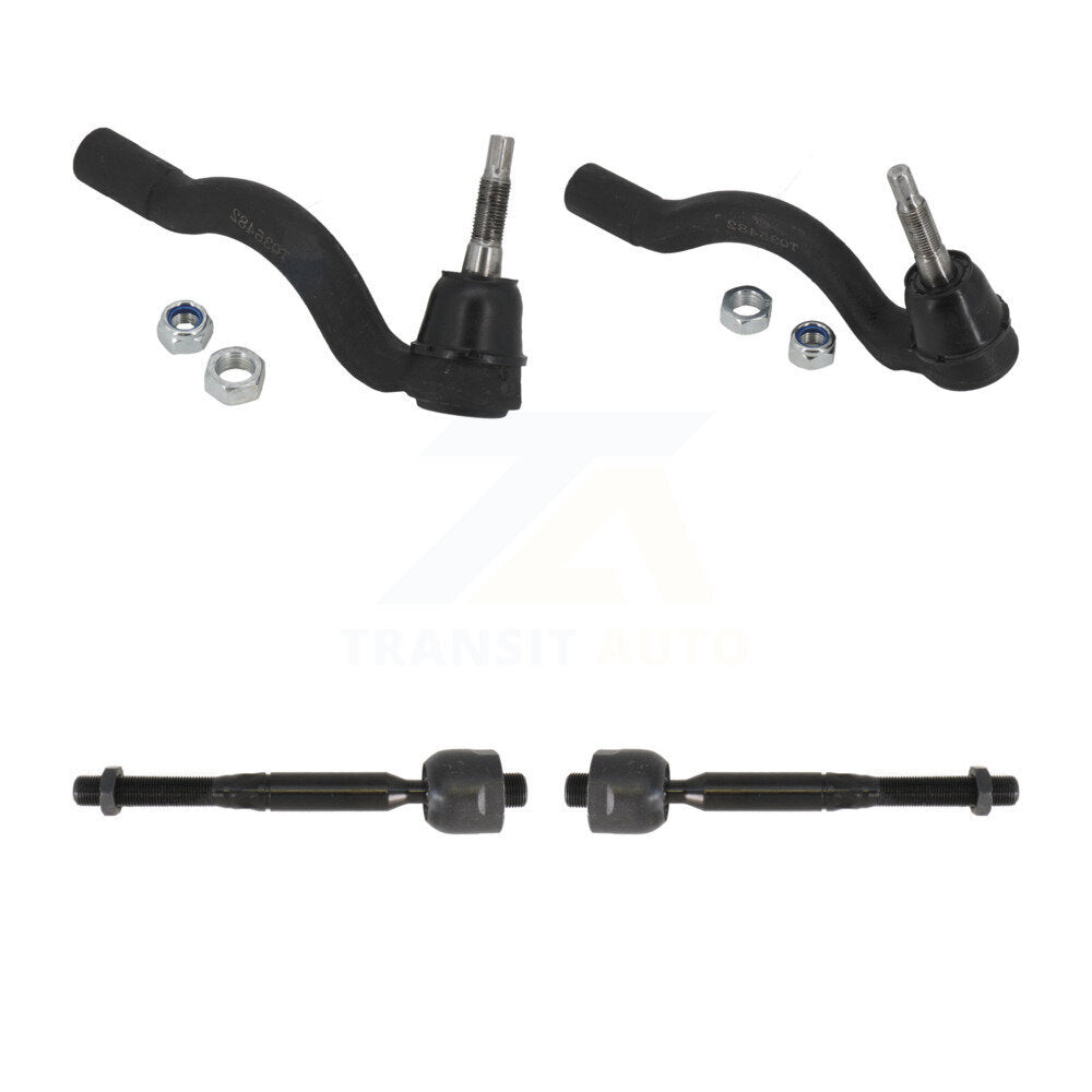 Front Outer & Inner Steering Tie Rod End Kit For Jeep Grand Cherokee Dodge Durango WK KTR-105468