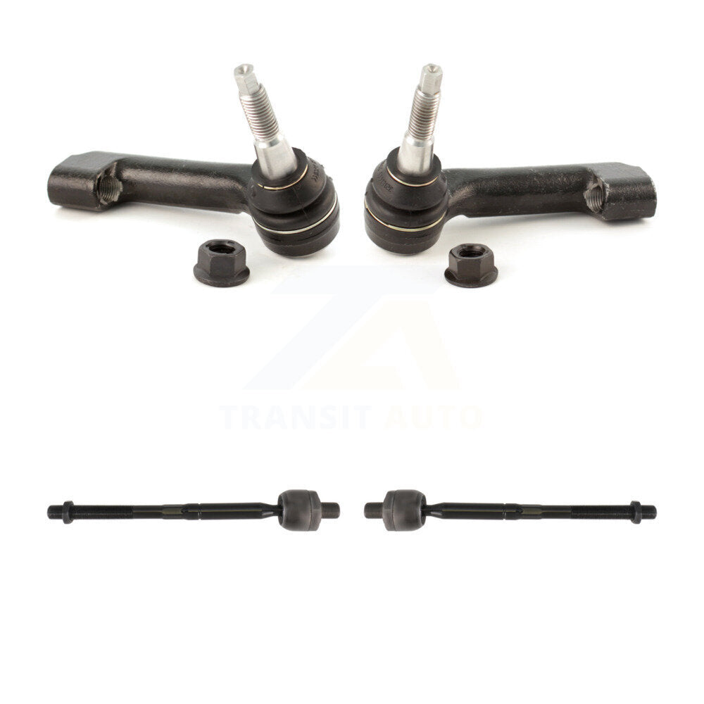Front Outer & Inner Steering Tie Rod End Kit For Ford F-150 Expedition Lincoln Navigator KTR-105470