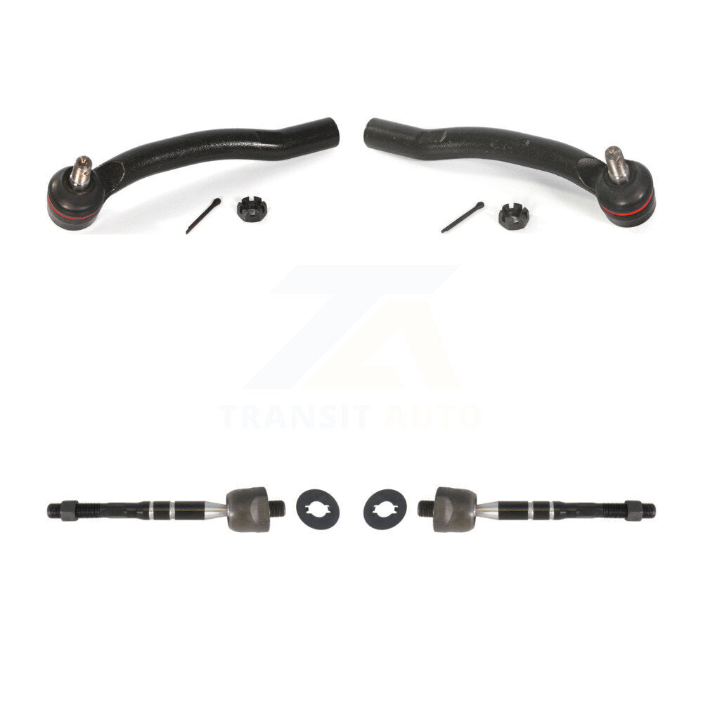 Front Outer & Inner Steering Tie Rod End Kit For Toyota Camry Avalon KTR-105471