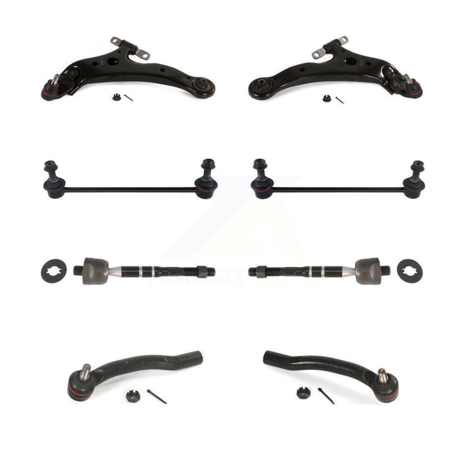 Front Lower Control Arm And Ball Joint Tie Rod End Link Kit (8Pc) For Toyota Camry Avalon KTR-105487