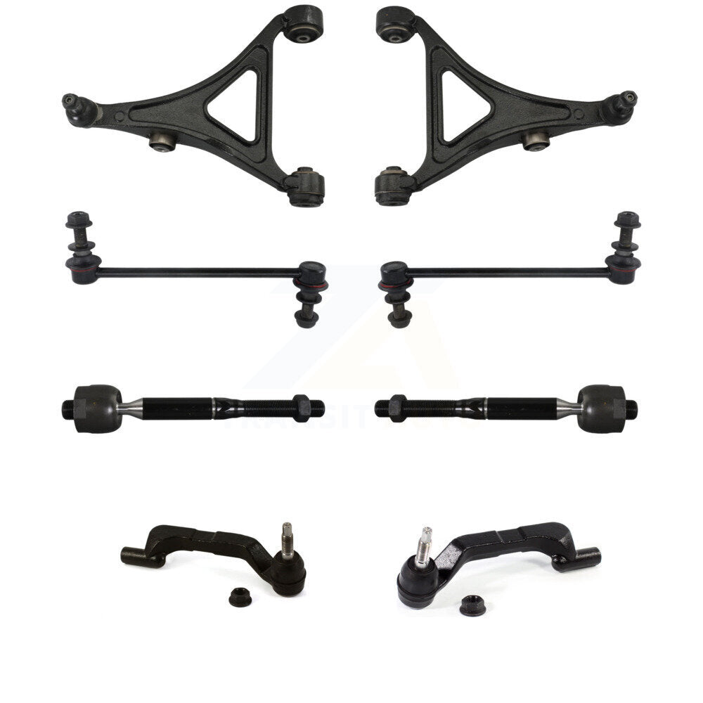 Front Lower Control Arm Ball Joint Tie Rod End Link Kit (8Pc) For Dodge Charger Chrysler KTR-105491
