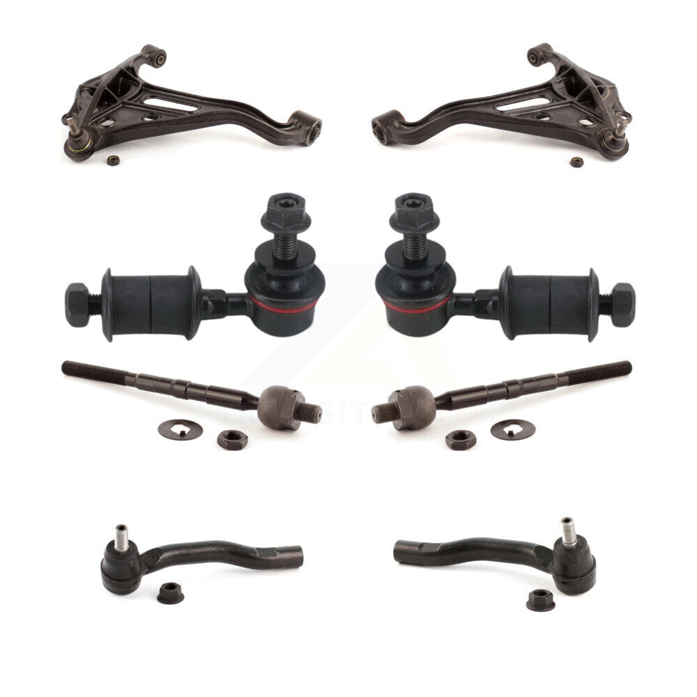 Front Lower Control Arm And Ball Joint Tie Rod End Link Kit (8Pc) For Suzuki Grand Vitara KTR-105496
