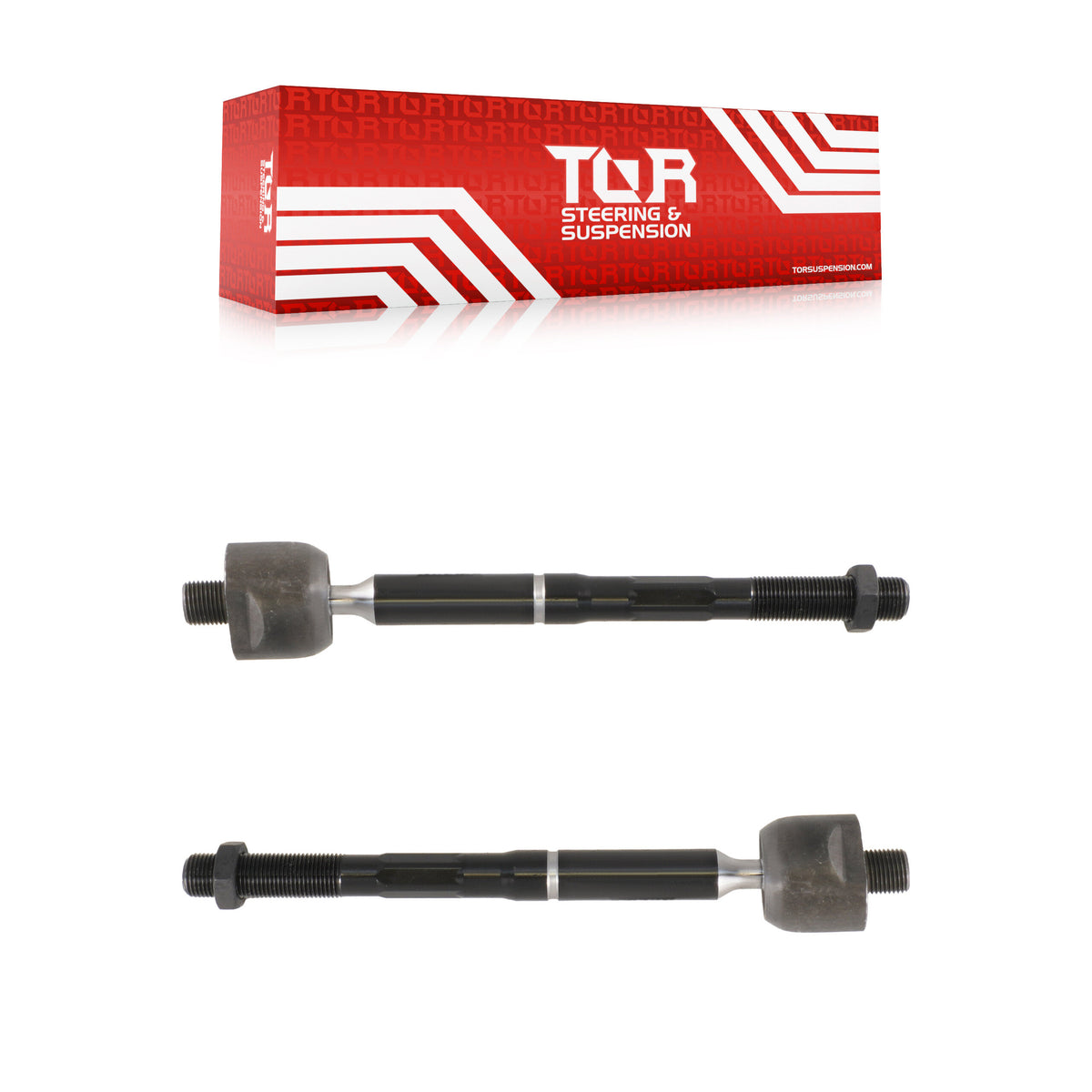 Front Inner Tie Rod End Pair For Toyota Highlander Lexus RX350 Venza RX450h RX350L KTR-105511