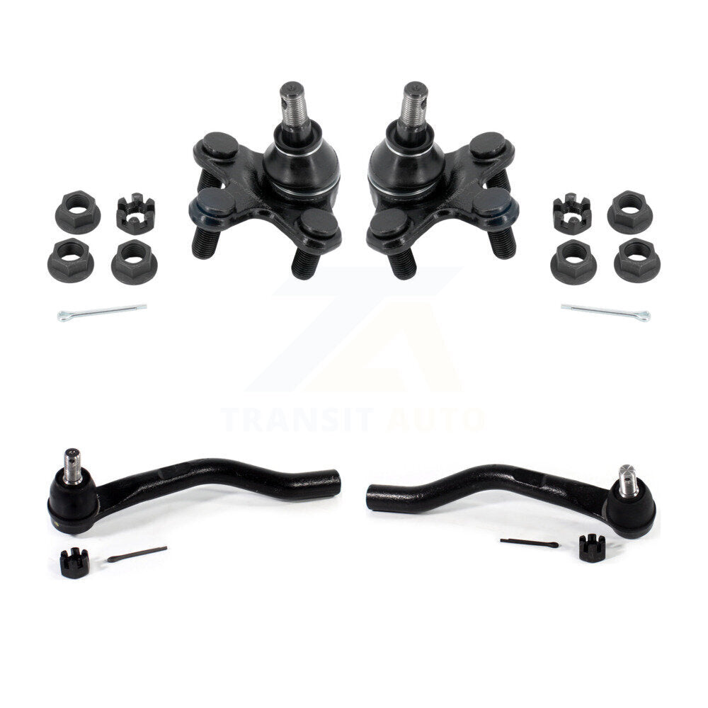Front Suspension Lower Ball Joint And Outer Tie Rod End Kit For Honda Civic KTR-105535