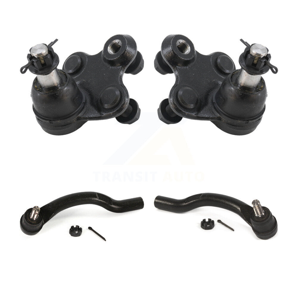 Front Suspension Lower Ball Joint And Outer Tie Rod End Kit For Honda Civic Acura ILX KTR-105542