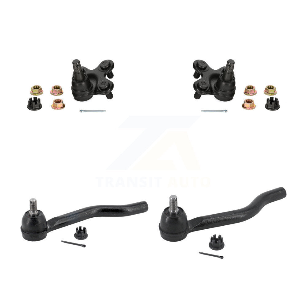 Front Suspension Lower Ball Joint And Outer Tie Rod End Kit For 2018-2023 Honda Accord KTR-105543
