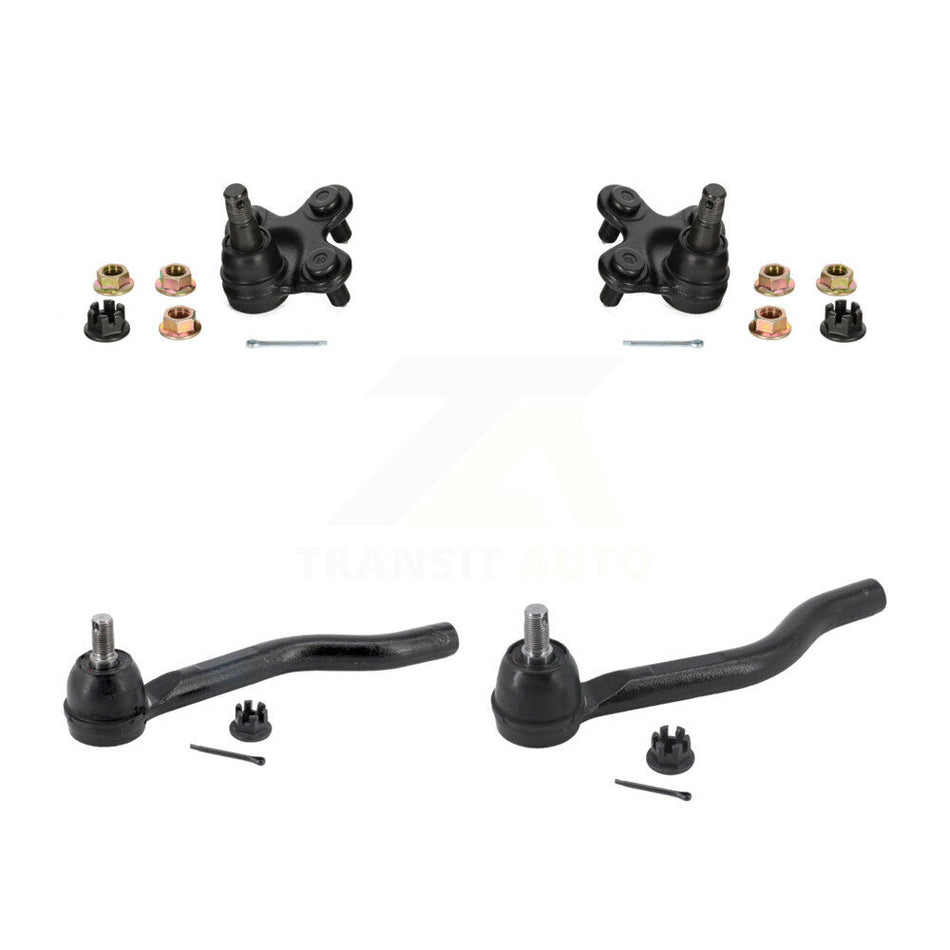 Front Suspension Lower Ball Joint And Outer Tie Rod End Kit For 2018-2023 Honda Accord KTR-105543