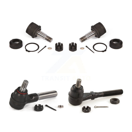 Front Lower Ball Joint & Outer Tie Rod End Kit For Ford F-250 RWD with Coil front springs KTR-105546