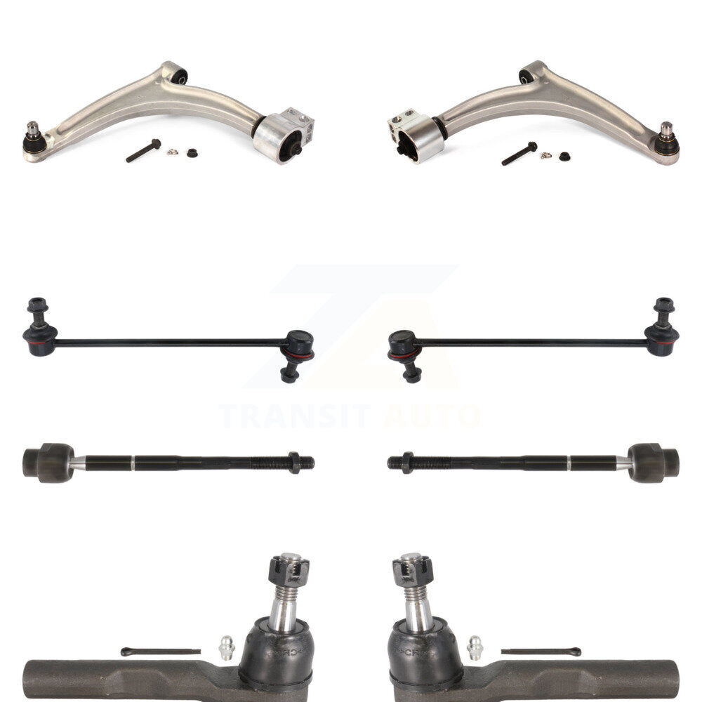 Front Lower Control Arm Ball Joint Inner & Outer Tie Rod End Link Kit (8Pc) For Chevrolet KTR-105551