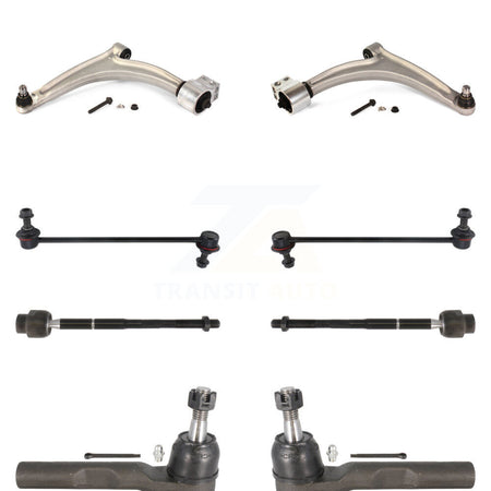 Front Lower Control Arm Ball Joint Inner & Outer Tie Rod End Link Kit (8Pc) For Chevrolet KTR-105551
