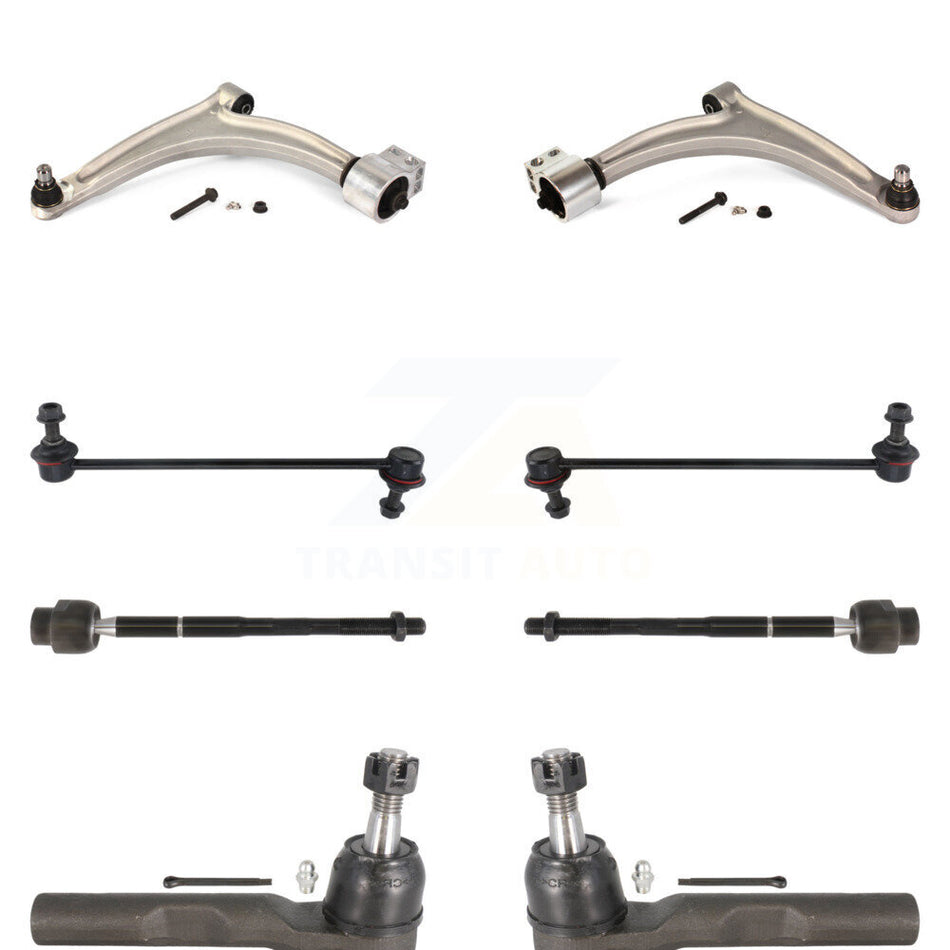 Front Lower Control Arm Ball Joint Inner & Outer Tie Rod End Link Kit (8Pc) For Chevrolet KTR-105551