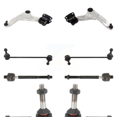 Front Lower Control Arm Ball Joint Inner & Outer Tie Rod End Link Kit (8Pc) For Ford SSV KTR-105559