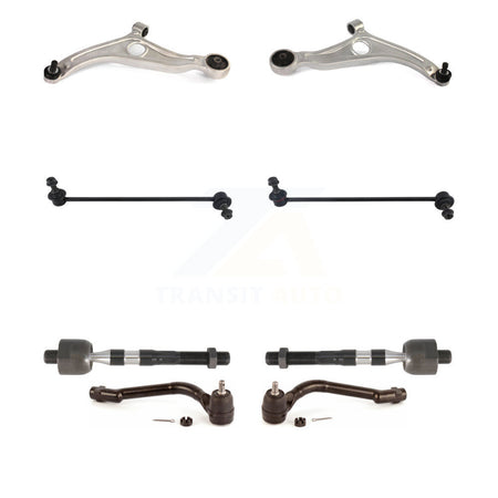 Front Lower Control Arm And Ball Joint Tie Rod End Link Kit (8Pc) For Hyundai Sonata Kia KTR-105587