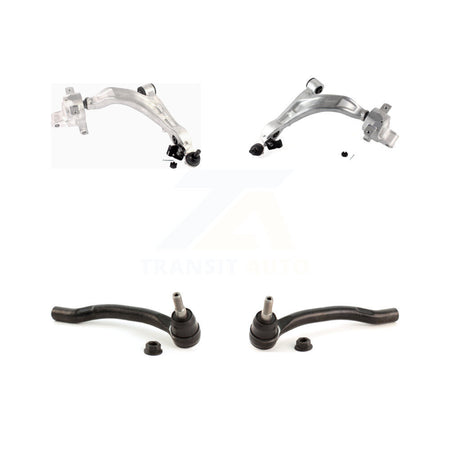 Front Suspension Lower Control Arm Assembly Outer Tie Rod End Kit For INFINITI QX70 FX37 KTR-105595