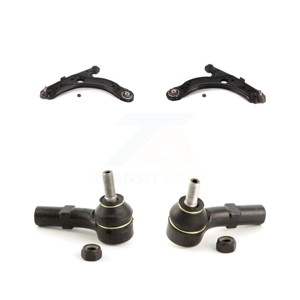 Front Lower Control Arm Assembly Outer Tie Rod End Kit For Volkswagen Jetta A5 body code KTR-105600