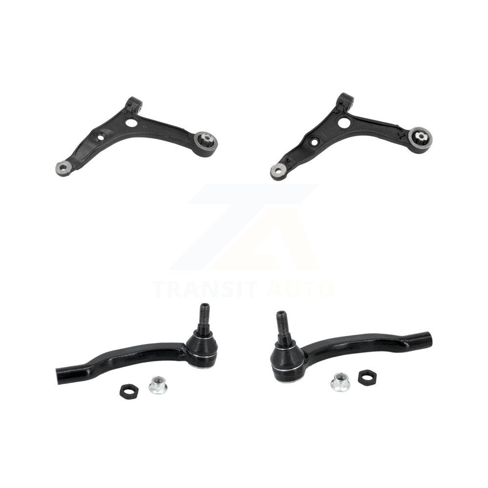 Front Suspension Lower Control Arm & Tie Rod End Kit For Ram ProMaster 2500 3500 1500 EV KTR-105606