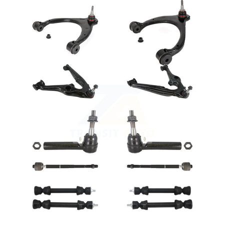Front Control Arms Lower Ball Joints Tie Rods Link Sway Bar Kit (10Pc) For Chevrolet GMC KTR-105615