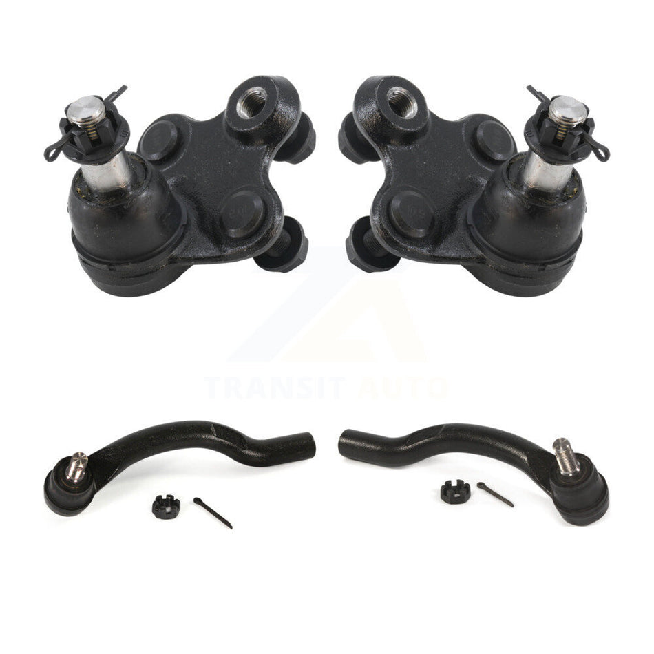 Front Suspension Lower Ball Joint And Tie Rod End Kit For 2020-2022 Acura ILX KTR-105637