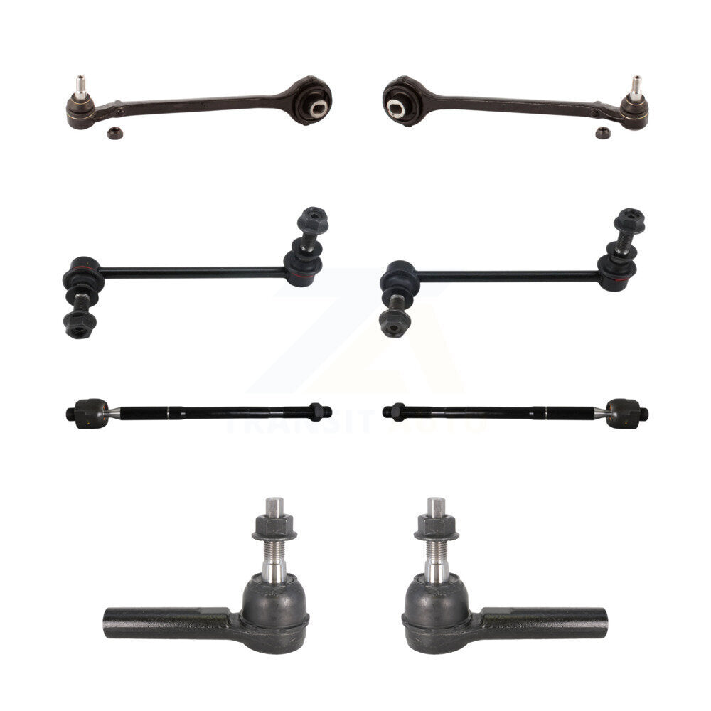 Front Lower Forward Control Arm & Ball Joint Tie Rod End Link Kit (8Pc) For Dodge Charger KTR-105643
