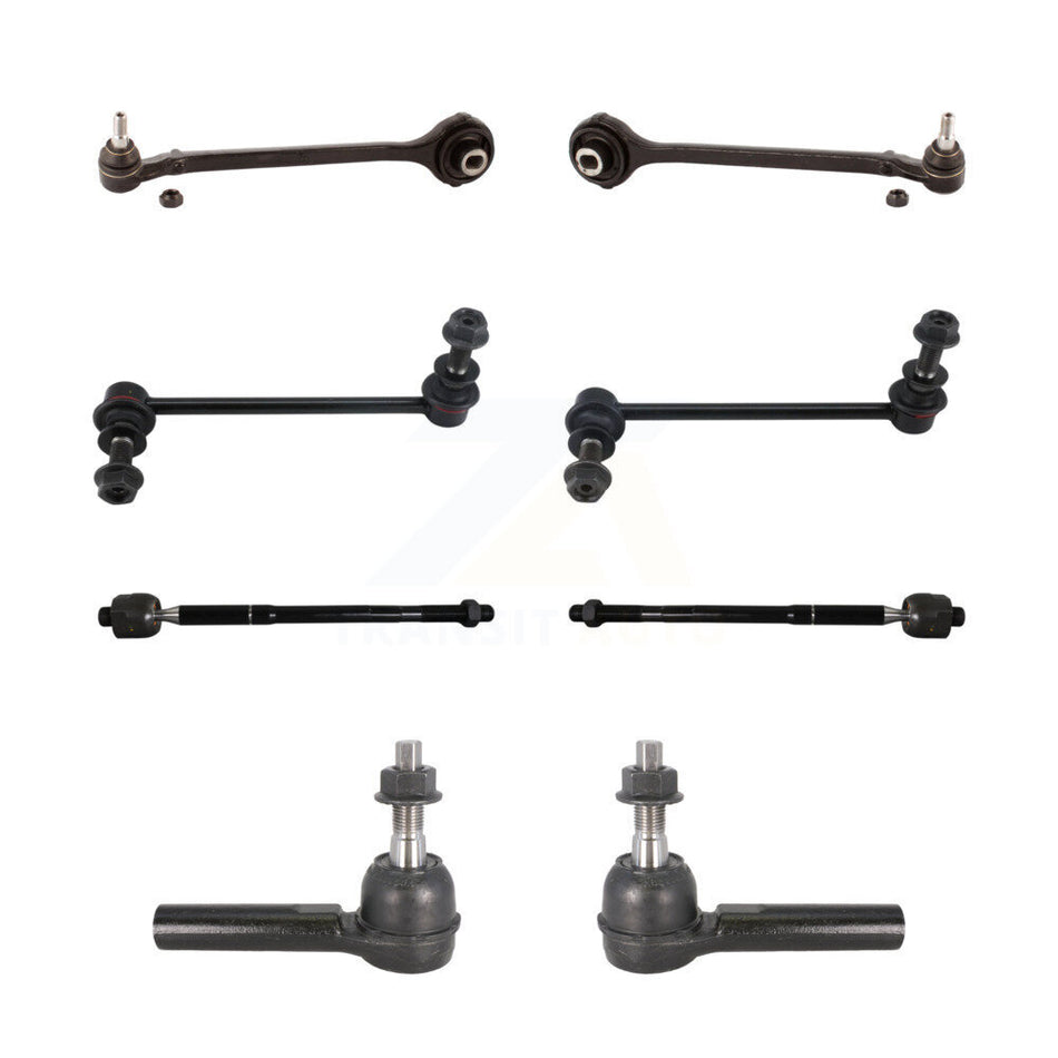 Front Lower Forward Control Arm & Ball Joint Tie Rod End Link Kit (8Pc) For Dodge Charger KTR-105643