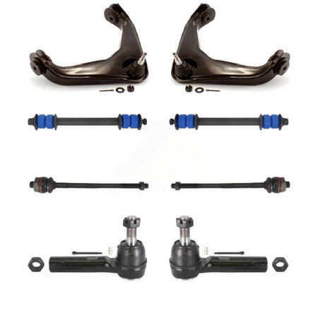 Front Upper Control Arm & Ball Joint Tie Rod End Link Kit For Chevrolet Suburban 3500 HD KTR-105662