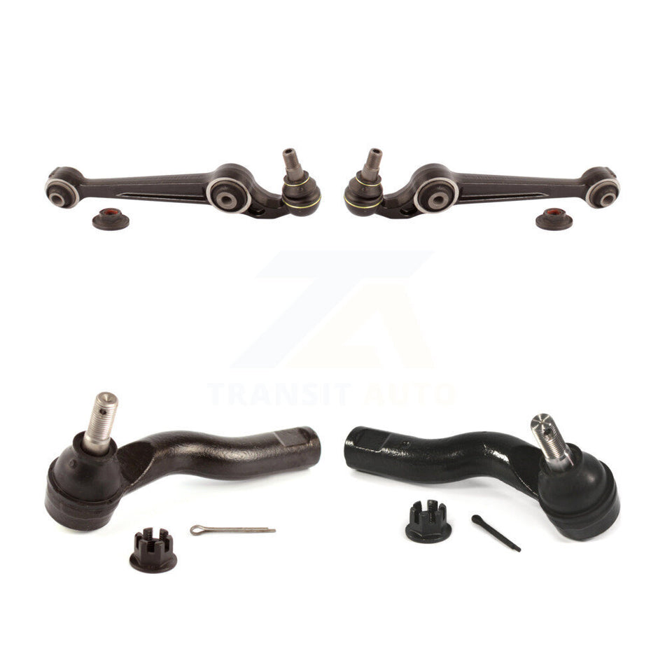 Front Lower forward Control Arm Tie Rod End Kit For Ford Fusion Lincoln MKZ Mercury Milan KTR-105683