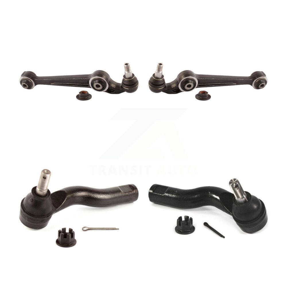 Front Lower forward Control Arm Tie Rod End Kit For Mazda 6 Ford Fusion Lincoln MKZ Milan KTR-105684