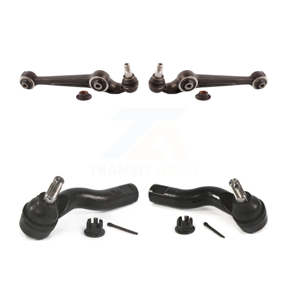 Front Lower forward Control Arm Tie Rod End Kit For Mazda 6 Ford Fusion Lincoln MKZ Milan KTR-105685