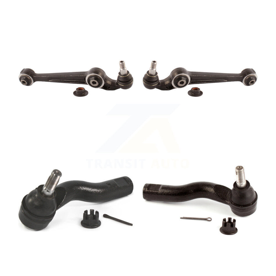 Front Lower forward Control Arm Tie Rod End Kit For Mazda 6 Ford Fusion Lincoln MKZ Milan KTR-105686