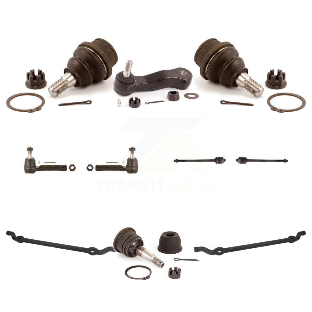 Front Tie Rod End Ball Joints Center link Idler Arm Kit (10Pc) For Chevrolet 1500 GMC KTR-105712