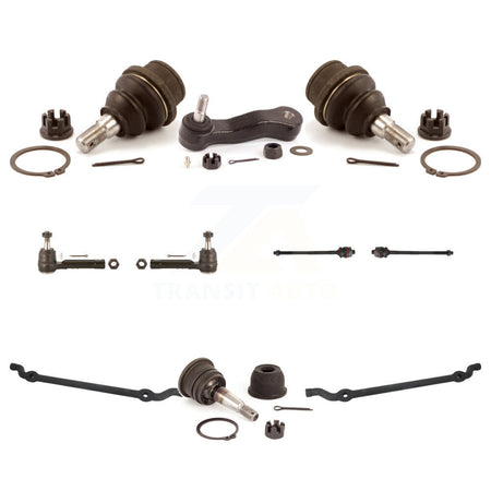 Front Tie Rod End Ball Joints Center link Idler Arm Kit (10Pc) For Chevrolet 1500 GMC KTR-105712