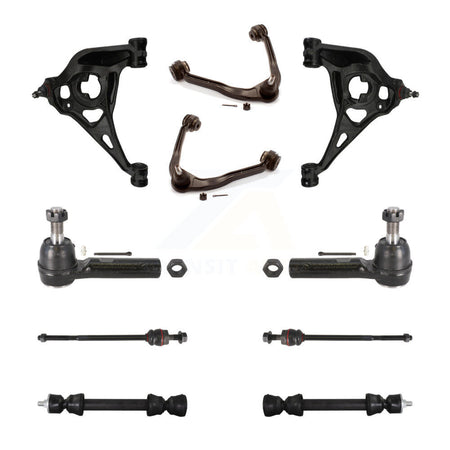 Front Upper & Lower Control Arms Tie Rods Link Sway Bar Kit (10Pc) For Chevrolet Express KTR-105751