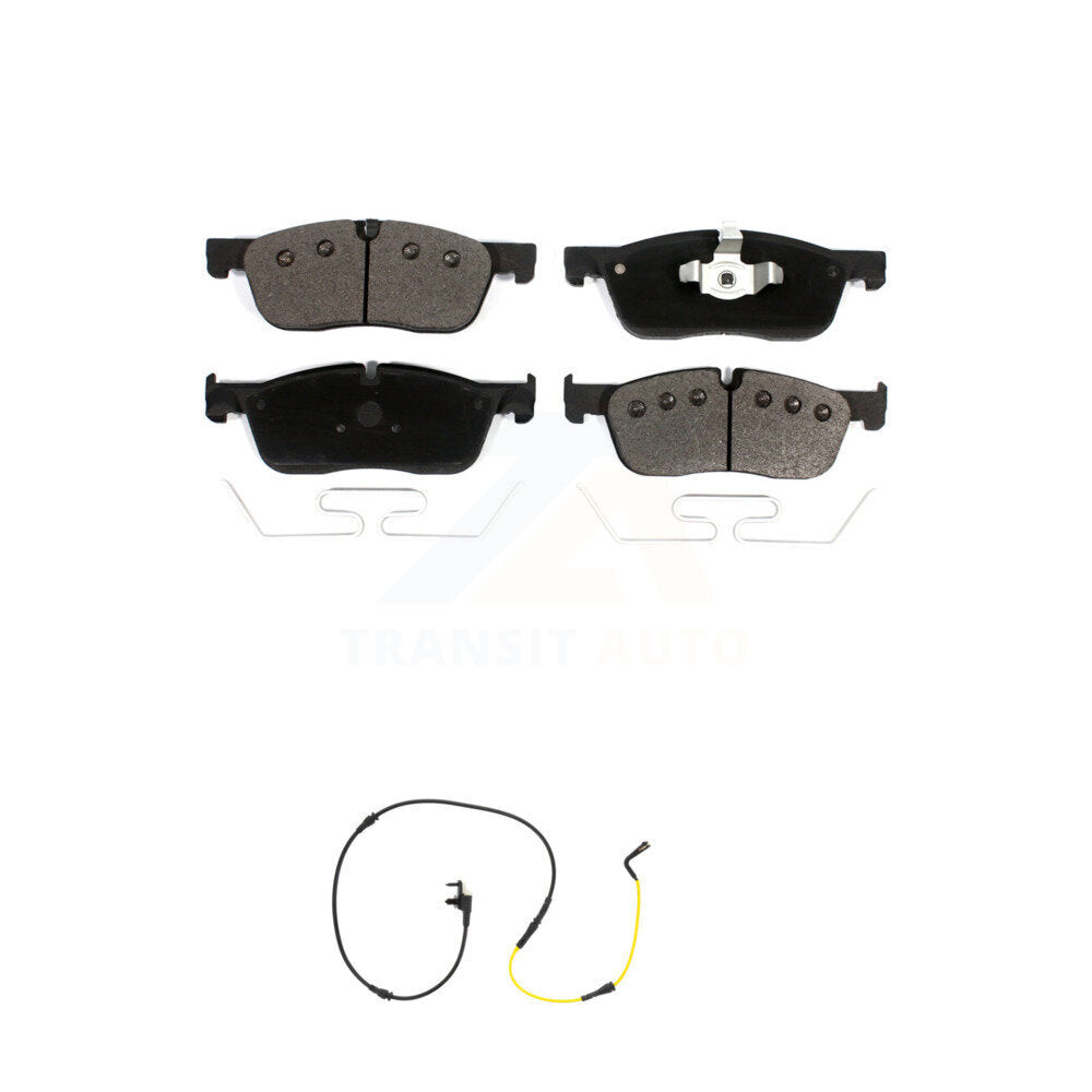 Front Ceramic Disc Brake Pad And Wear Sensor Kit For Jaguar F-Pace Land Rover Range Velar KTW-100219