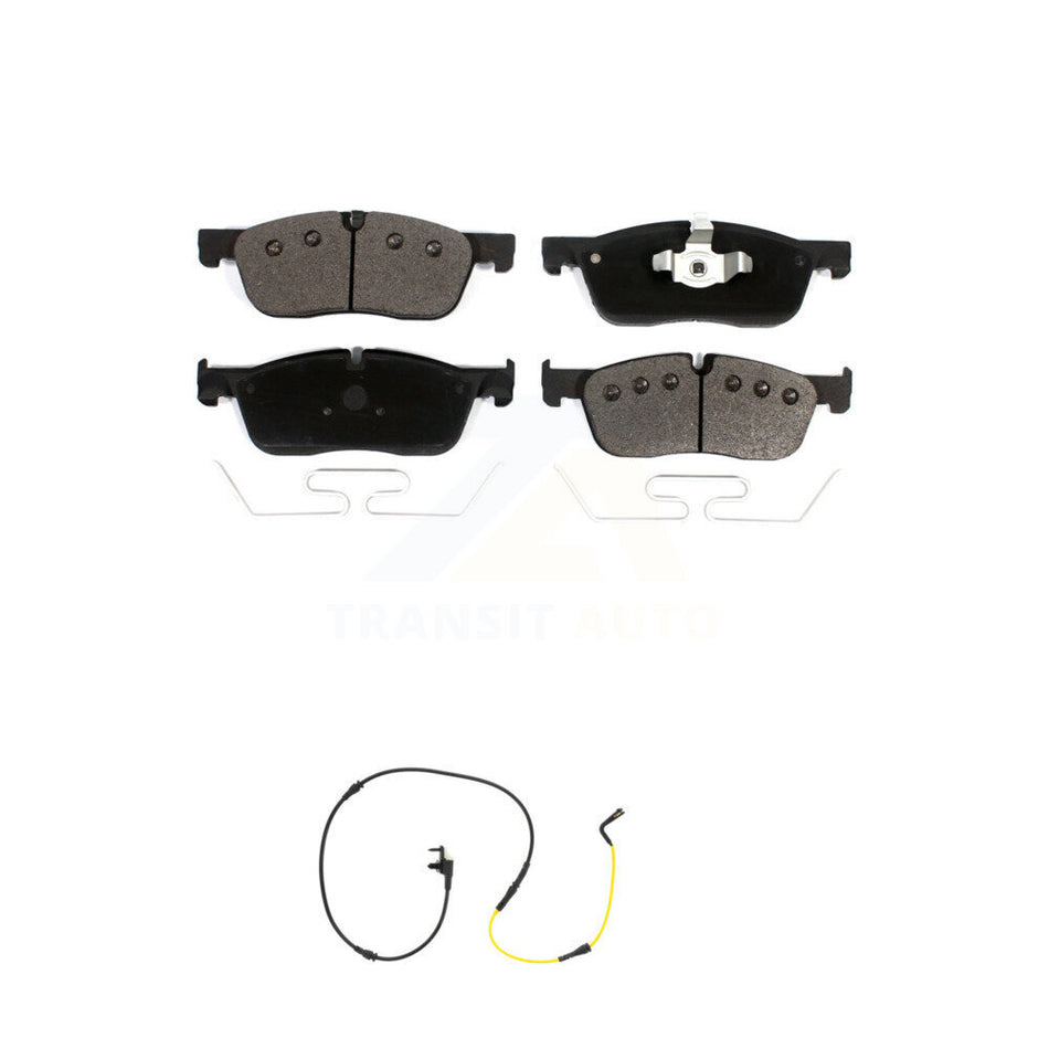 Front Ceramic Disc Brake Pad And Wear Sensor Kit For Jaguar F-Pace Land Rover Range Velar KTW-100219
