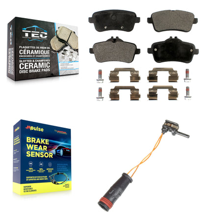 Rear Ceramic Brake Pads Wear Sensor Kit For Mercedes-Benz ML350 GLE400 GLE350 GL350 GLE43 KTW-101186
