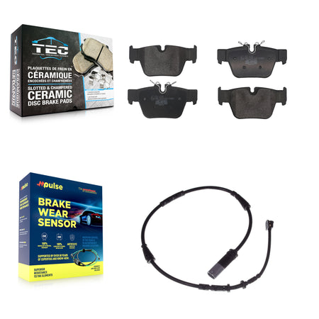 Rear Ceramic Disc Brake Pads And Wear Sensors Kit For BMW X2 M235i xDrive Gran Coupe KTW-101738