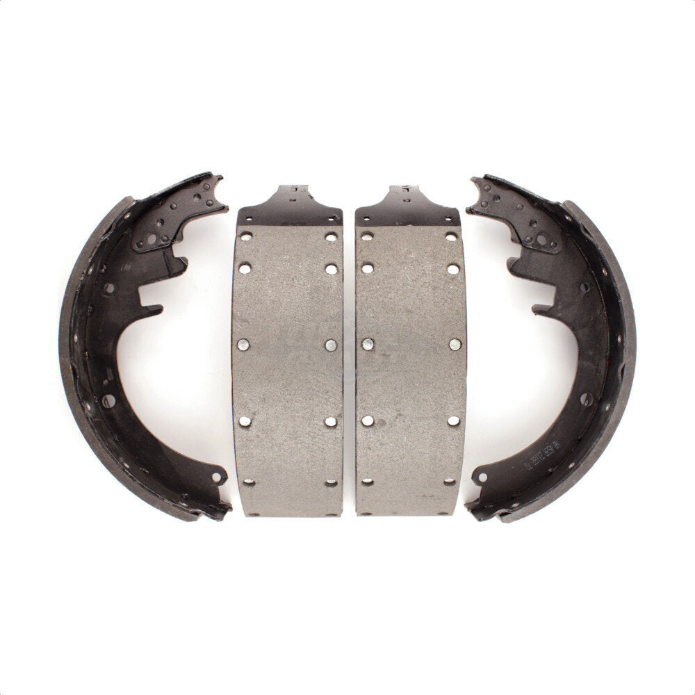 Rear Drum Brake Shoe NB-452R For Chevrolet GMC C3500 K3500 Express 3500 Dodge Ram G30 2500 Savana K2500 Suburban P30 C30 G3500 K30 R3500 R30 C2500 P3500 Van V3500 V30 Workhorse FasTrack FT1261 FT1461 by Top Quality