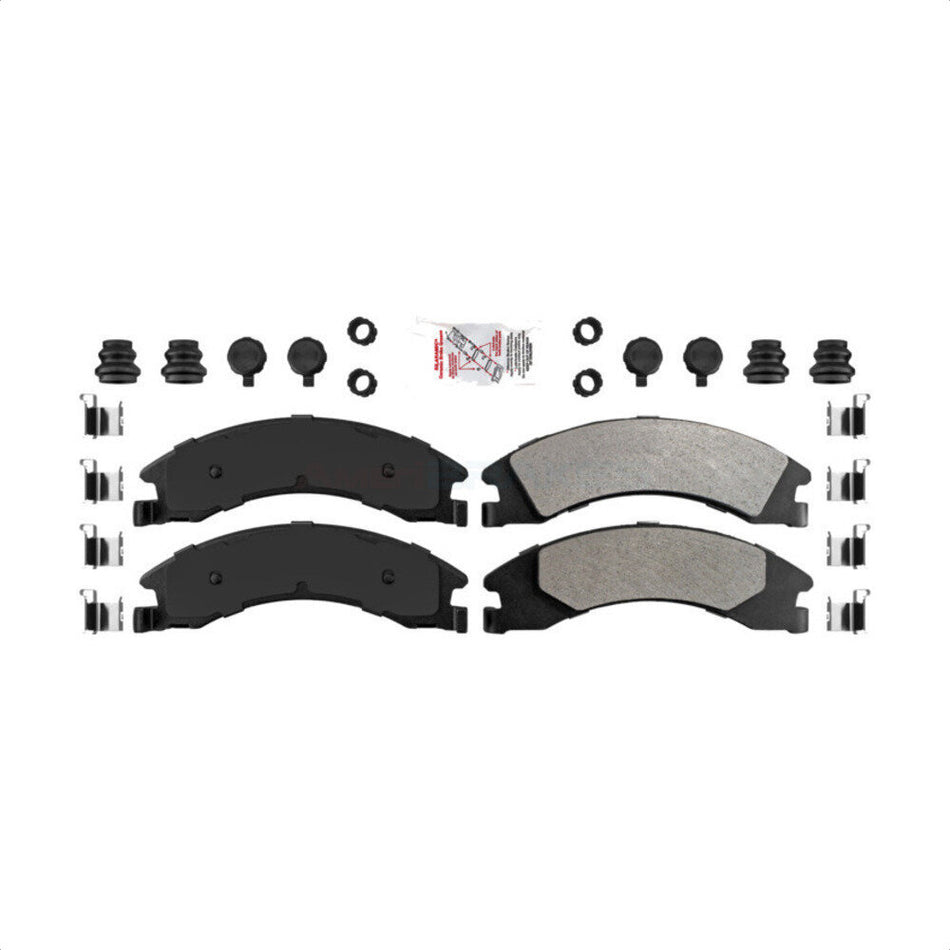 Rear Semi-Metallic Disc Brake Pads NWF-ASD1329 For Ford E-350 Super Duty E-250 E-150 E-450 Econoline
