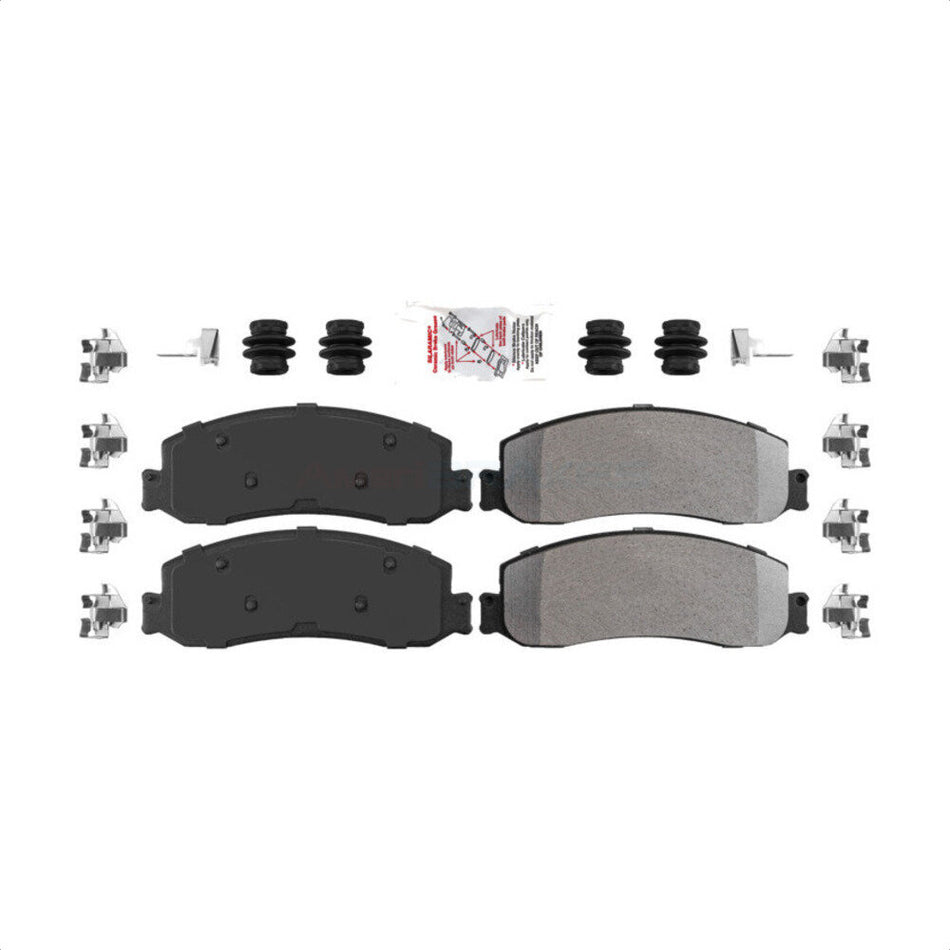 Front Semi-Metallic Disc Brake Pads NWF-ASD1333 For Ford F-350 Super Duty F-250