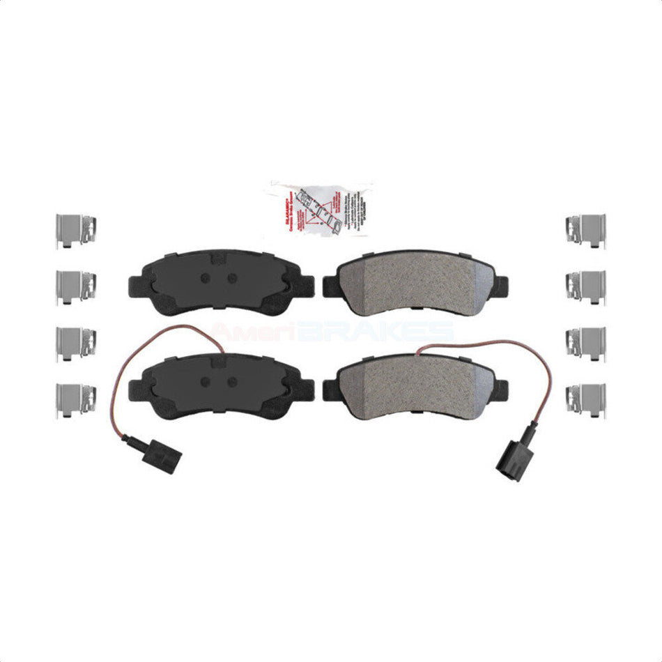 Rear Semi-Metallic Disc Brake Pads NWF-ASD1490 For Ram ProMaster 2500 3500 1500 With Solid Rotor