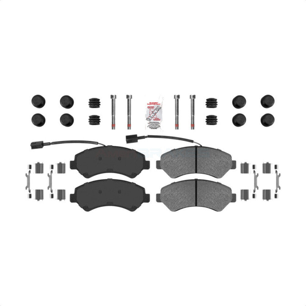 Front Semi-Metallic Disc Brake Pads NWF-ASD1540A For Ram ProMaster 1500 2500 3500 by AmeriBRAKES