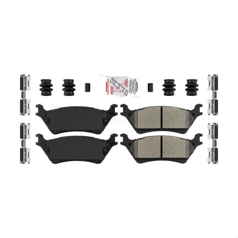 Rear Semi-Metallic Disc Brake Pads NWF-ASD1602 For Ford F-150