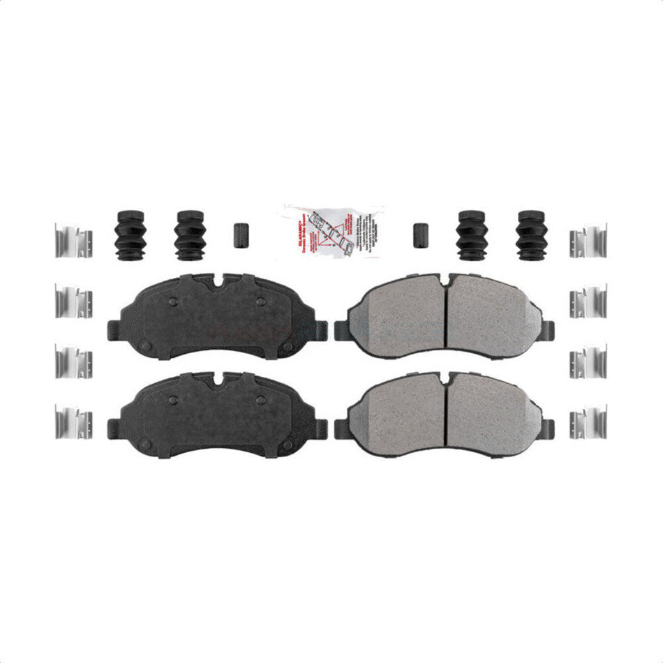 Front Semi-Metallic Disc Brake Pads NWF-ASD1774 For Ford Transit-250 Transit-350 Transit-150 HD by AmeriBRAKES