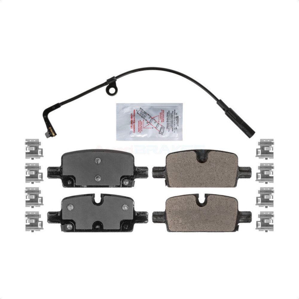 Rear Semi-Metallic Disc Brake Pads NWF-ASD2174 For Chevrolet Silverado 1500 GMC Sierra Cadillac LYRIQ Tahoe Yukon Escalade Suburban XL ESV LTD Limited by AmeriBRAKES