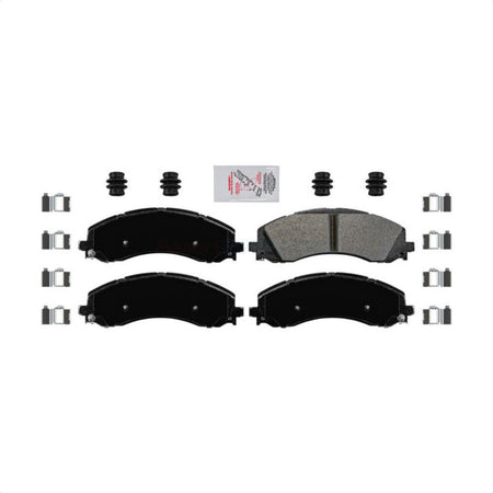 Front Semi-Metallic Disc Brake Pads NWF-ASD2223 For 2019-2022 Ram 2500 3500 by AmeriBRAKES