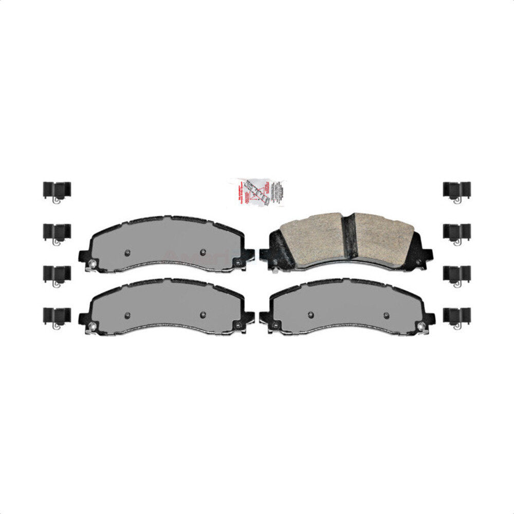 Rear Semi-Metallic Disc Brake Pads NWF-ASD2225 For 2019-2022 Ram 2500 3500 by AmeriBRAKES