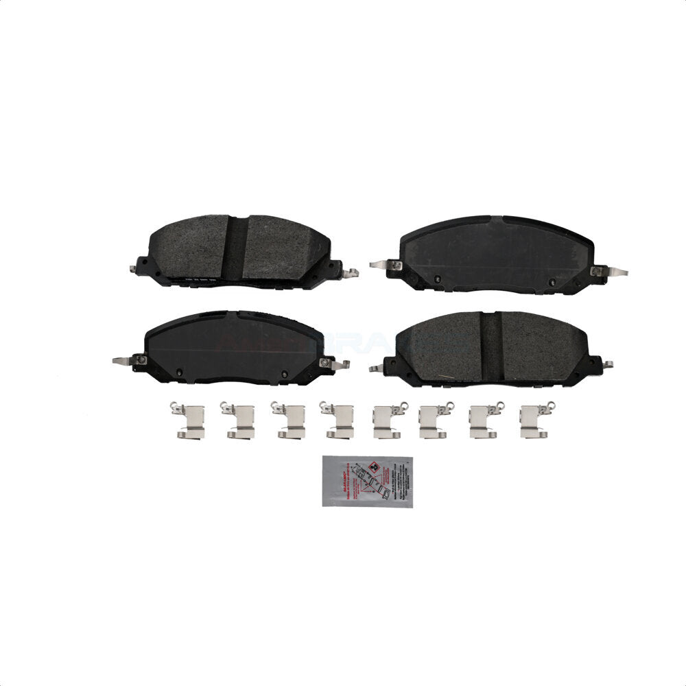 Front Semi-Metallic Disc Brake Pads NWF-ASD2229 For Ford Explorer Lincoln Aviator Police Interceptor Utility by AmeriBRAKES