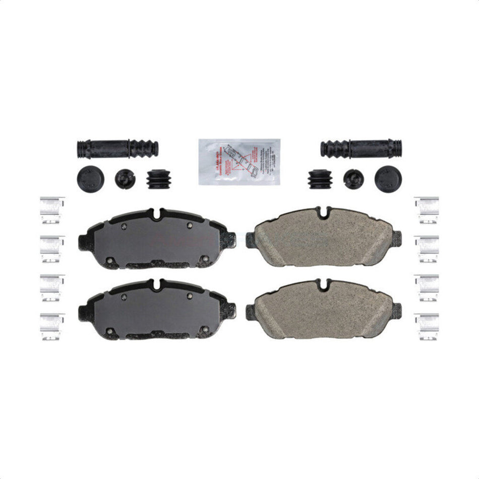 Front Semi-Metallic Disc Brake Pads NWF-ASD2301 For Ford Transit-250 Transit-350 Transit-150 HD AWD